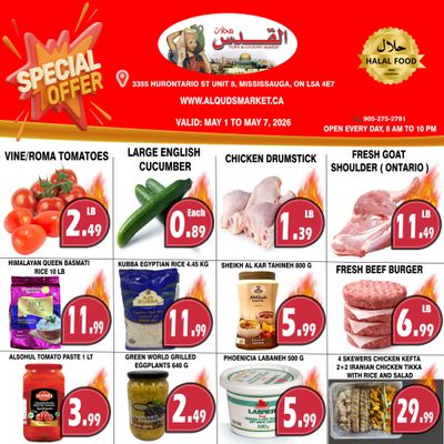 Al-Quds Supermarket Flyer May 1 to 7
