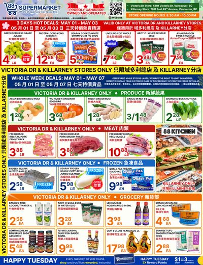 88 Supermarket Flyer May 1 to 7