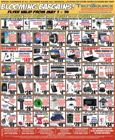 TechSource Flyer May 1 to 14