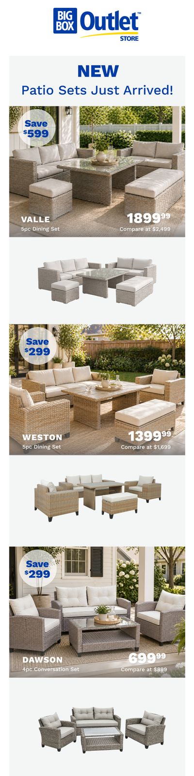 Big Box Outlet Store Flyer April 30 to May 6