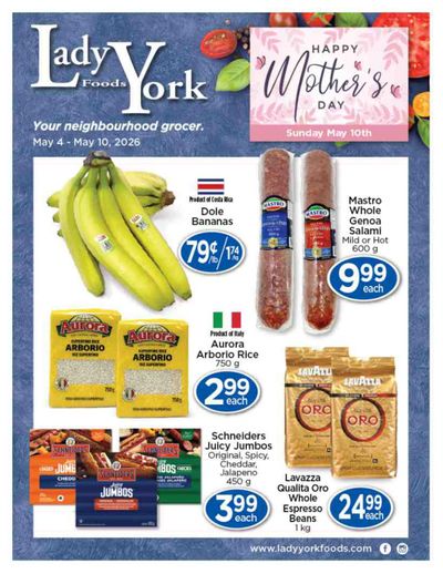 Lady York Foods Flyer May 4 to 10
