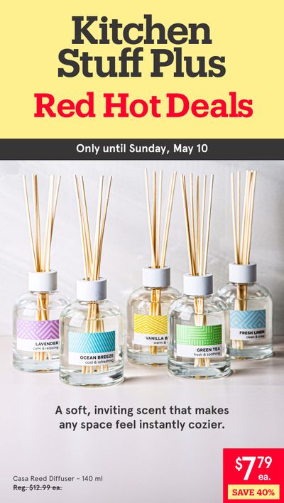 Kitchen Stuff Plus Red Hot Deals Flyer May 4 to 10