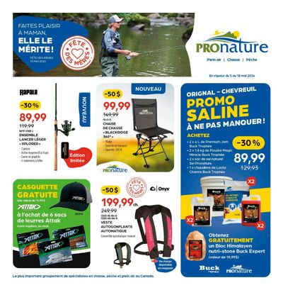 Pronature Flyer May 5 to 18