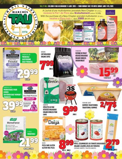 Marches Tau Flyer May 4 to June 14