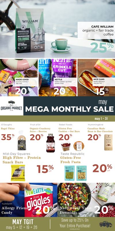 Dad’s Organic Market Monthly Flyer May 1 to 31