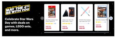 Best Buy Canada Star Wars Day May the 4th Deals: Save up to 15% on Star Wars LEGO Sets + More