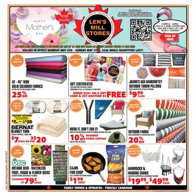 Len's Mill Stores Flyer May 4 to 17