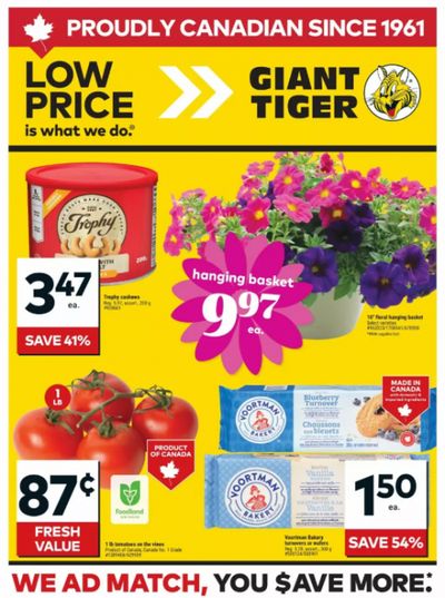 Giant Tiger Canada Flyer Deals May 6th – 12th