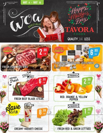 Tavora Foods Flyer May 4 to 10