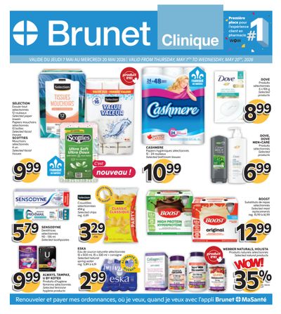 Brunet Clinique Flyer May 7 to 20