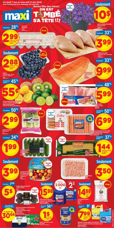 Maxi Flyer May 7 to 13