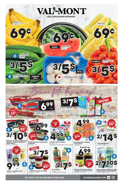 Val-Mont Flyer May 7 to 13