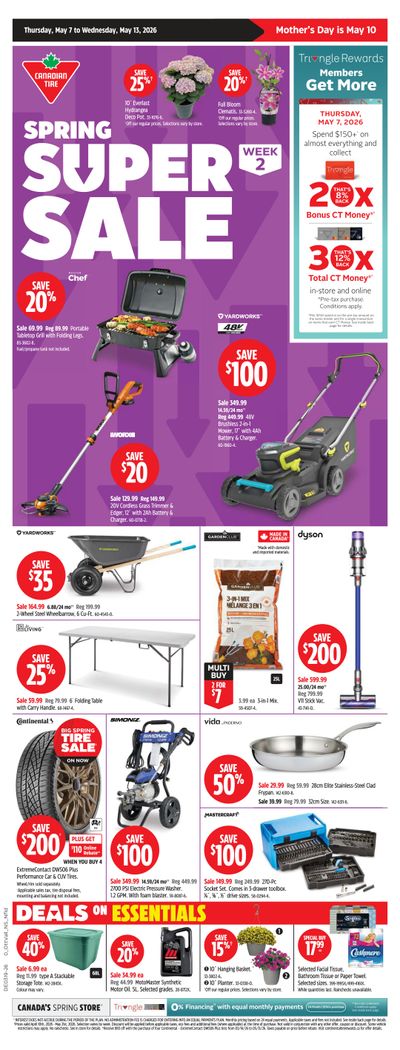Canadian Tire (Atlantic) Flyer May 7 to 13