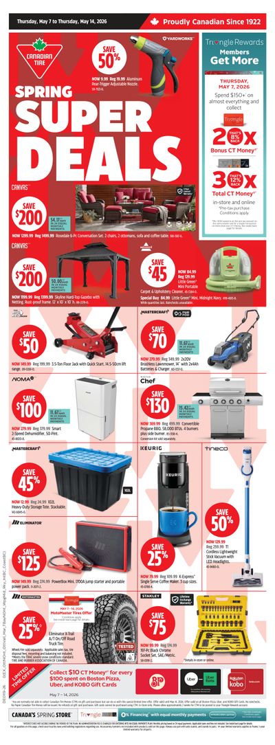 Canadian Tire (ON) Flyer May 7 to 14
