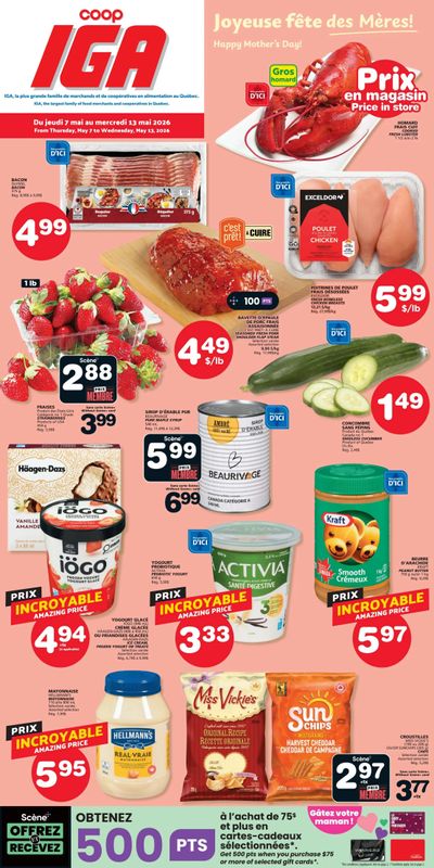Coop IGA (QC) Flyer May 7 to 13