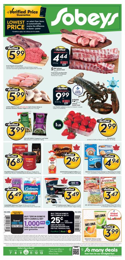 Sobeys (Atlantic) Flyer May 7 to 13