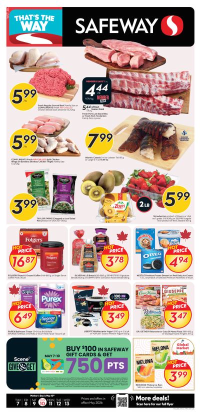 Safeway (BC) Flyer May 7 to 13
