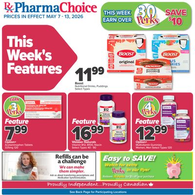 PharmaChoice Health Centre Flyer May 7 to 13