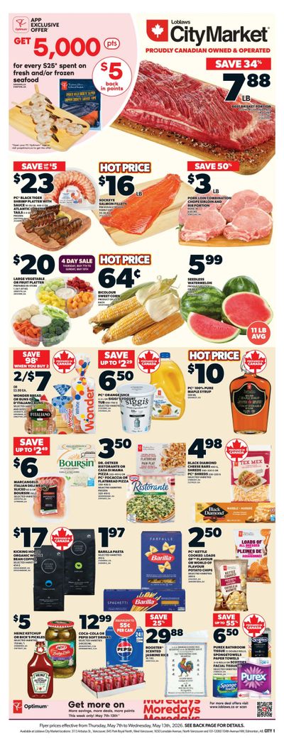 Loblaws City Market (West) Flyer May 7 to 13