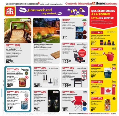 Home Hardware Building Centre (QC) Flyer May 7 to 20