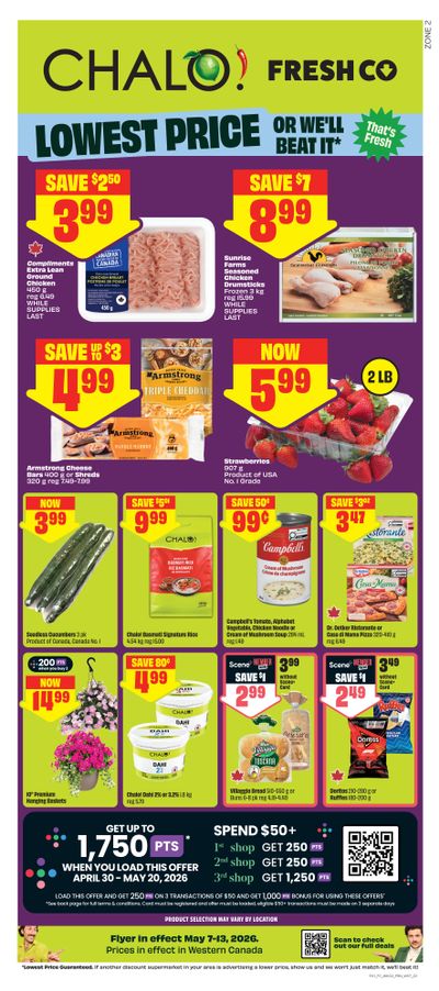Chalo! FreshCo (West) Flyer May 7 to 13