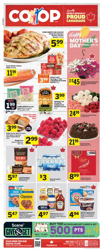 Foodland Co-op Flyer May 7 to 13