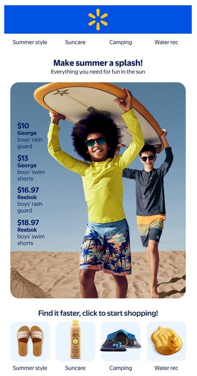 Walmart Summer Outdoors Flyer May 7 to 27