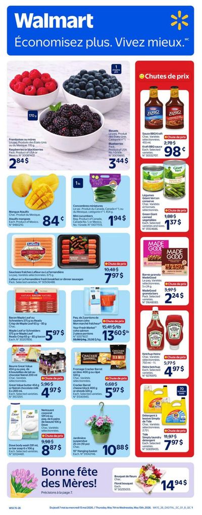 Walmart (QC) Flyer May 7 to 13