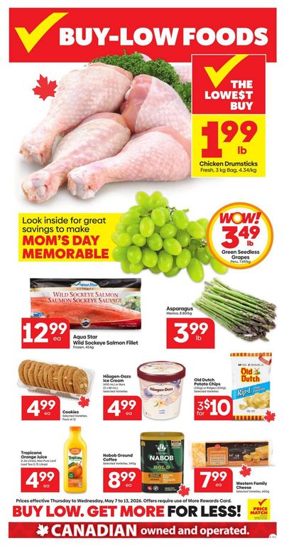 Buy-Low Foods Flyer May 7 to 13