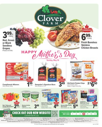 Clover Farm (ON) Flyer May 7 to 13