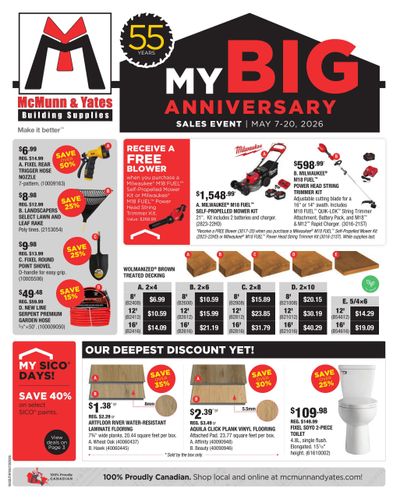 McMunn & Yates Building Supplies Flyer May 7 to 20