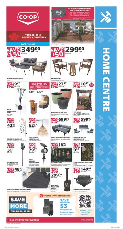 Co-op (West) Home Centre Flyer May 7 to 13