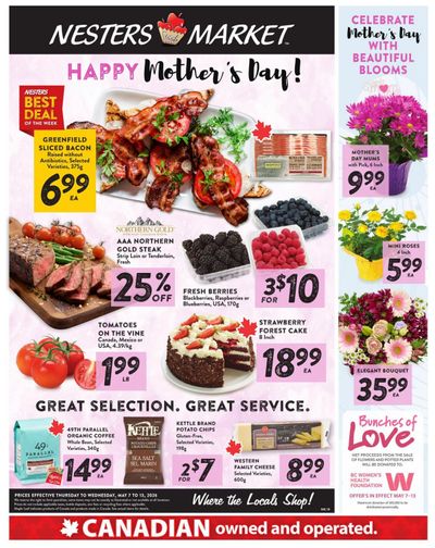 Nesters Market Flyer May 7 to 13
