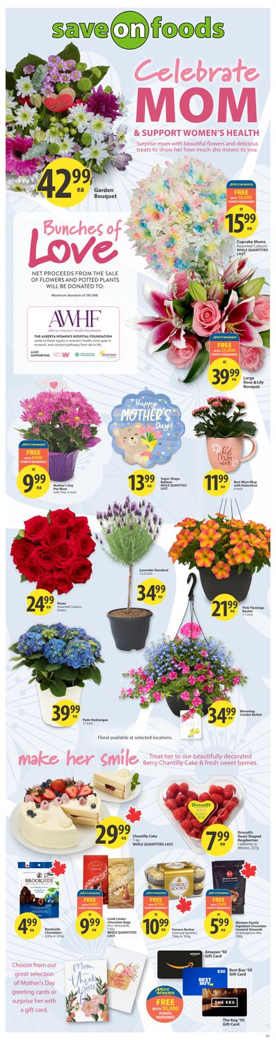 Save On Foods (AB) Flyer May 7 to 13