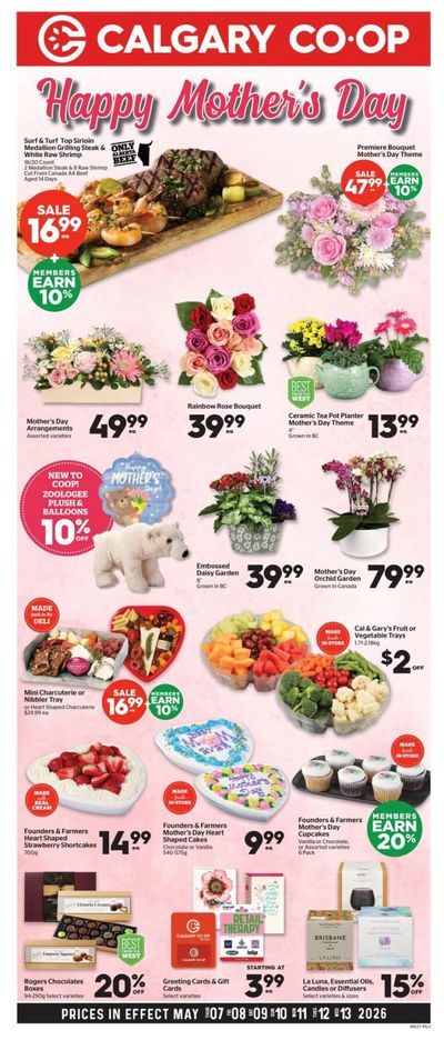Calgary Co-op Flyer May 7 to 13