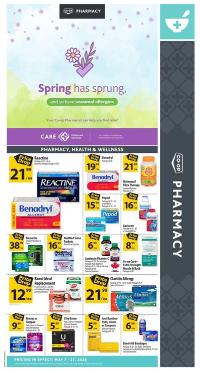 Co-op (West) Food Store Pharmacy Flyer May 7 to 27