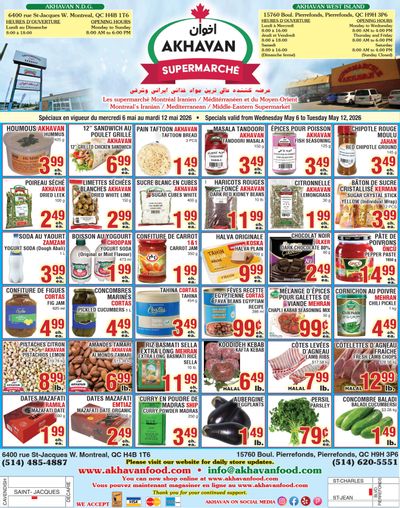 Akhavan Supermarche Flyer May 6 to 12