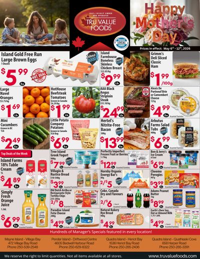 Tru Value Foods Flyer May 6 to 12
