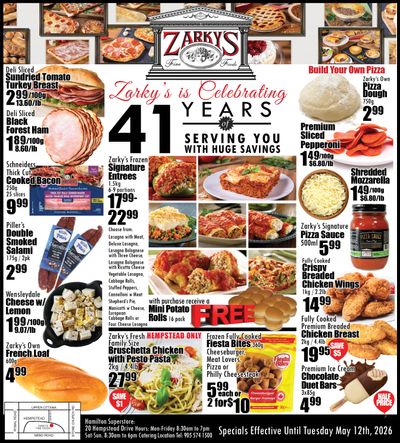 Zarky's Flyer May 6 to 12