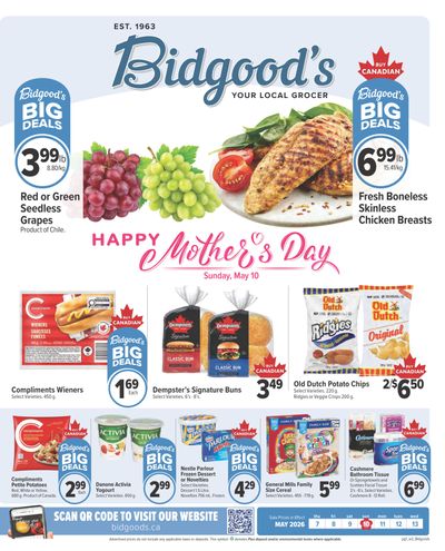 Bidgood's Flyer May 7 to 13