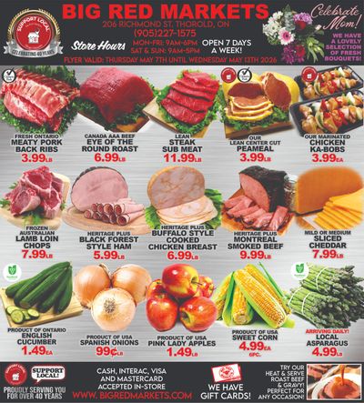 Big Red Markets Flyer May 7 to 13
