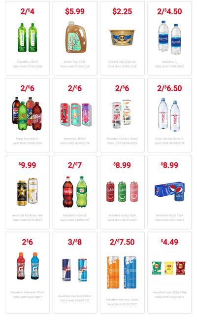 Hasty Market in-store Deals May 1 to 31