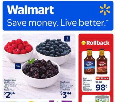 Walmart Canada Flyer Deals May 7th – 13th: Kraft BBQ Sauce 98 Cents + More