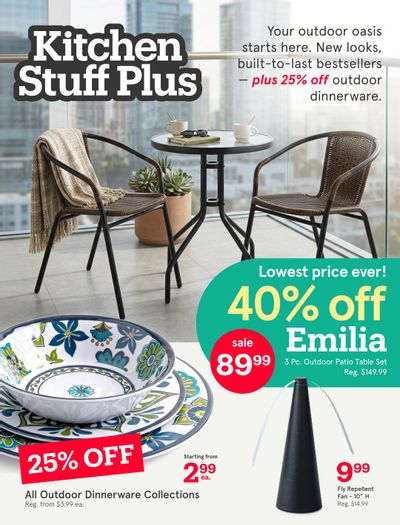 Kitchen Stuff Plus Flyer May 7 to 18