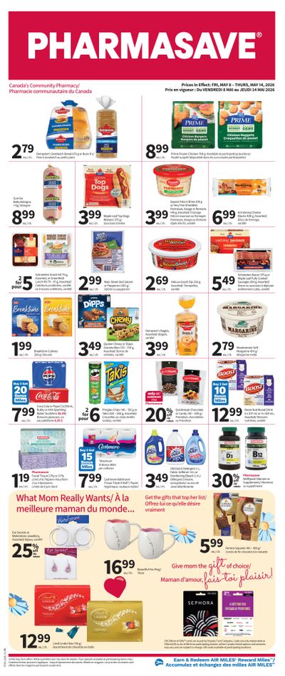 Pharmasave (NB) Flyer May 8 to 14