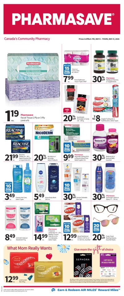 Pharmasave (West) Flyer May 8 to 21