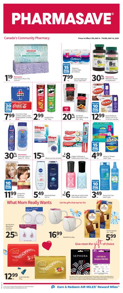Pharmasave (ON) Flyer May 8 to 14
