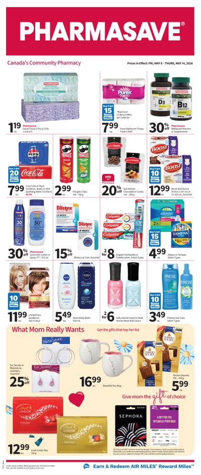 Pharmasave (West) Flyer May 8 to 14