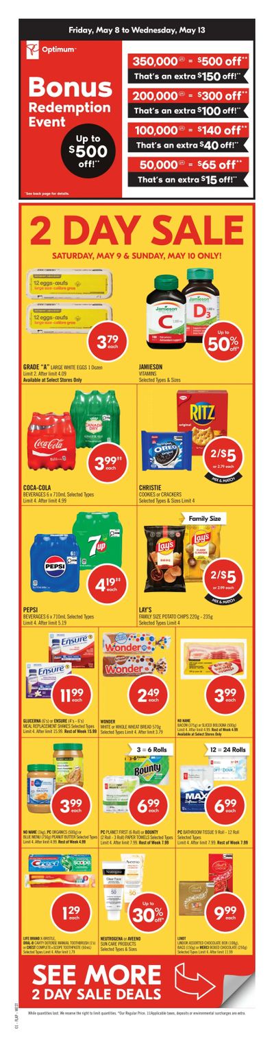 Shoppers Drug Mart (West) Flyer May 9 to 14