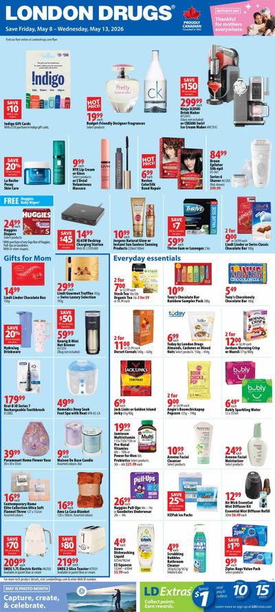 London Drugs Weekly Flyer May 8 to 13